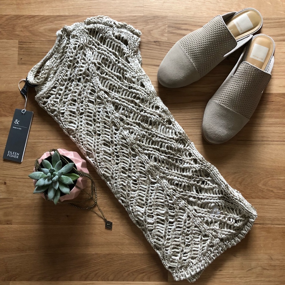 Crochet Top EILEEN FISHER - Picture 4 of 6
